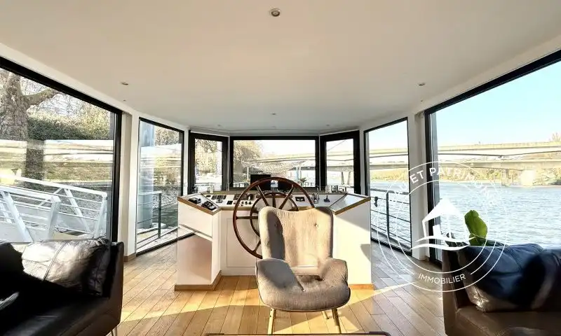 Péniche à vendre Clichy - Asnières – Luxueuse et Moderne