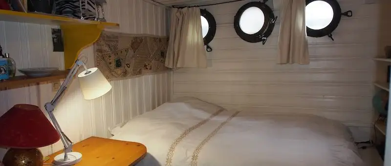 Grande péniche Freycinet à vendre à Paris – 170 m² habitables