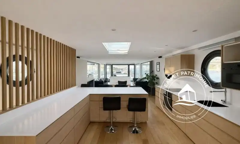 Péniche à vendre Clichy - Asnières – Luxueuse et Moderne