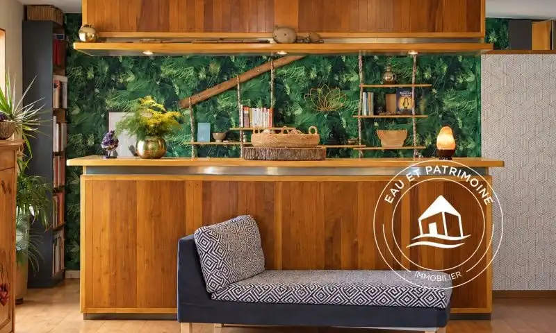 Maison flottante à vendre Giverny - Rénovée avec Logement Indépendant