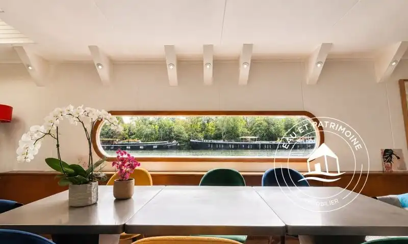 Péniche à vendre à Puteaux - Nature aux portes de Paris