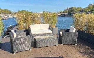 Péniche haut de gamme à vendre Paris VIII