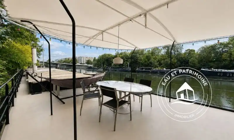 Péniche à vendre à Puteaux - Nature aux portes de Paris