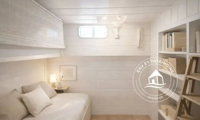 Péniche à vendre Paris 6 – 110 m² bien Agencés et Terrasses