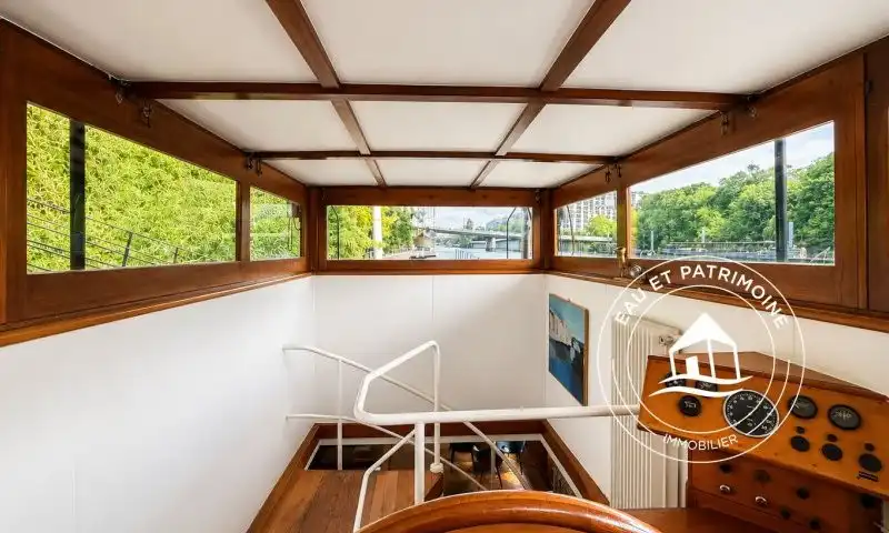 Péniche à vendre à Puteaux - Nature aux portes de Paris