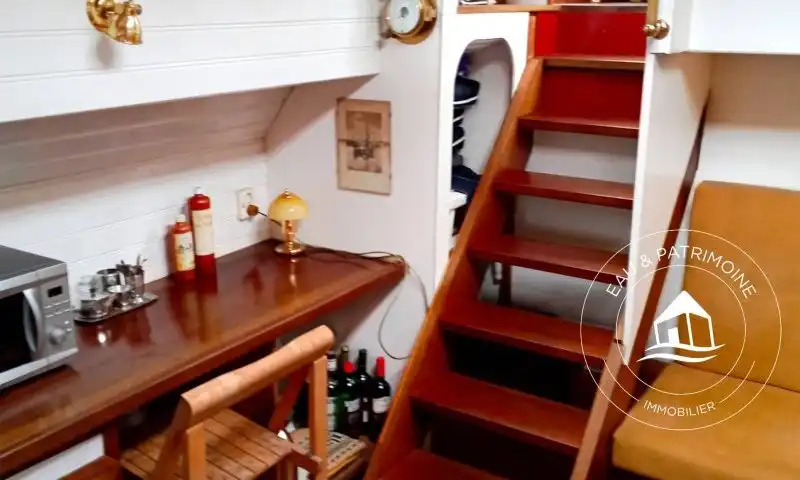 Péniche d'habitation à vendre à Paris – 45 m² – 165 000 €