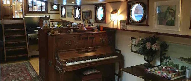Magnifique bateau d'habitation et de collection à vendre Paris