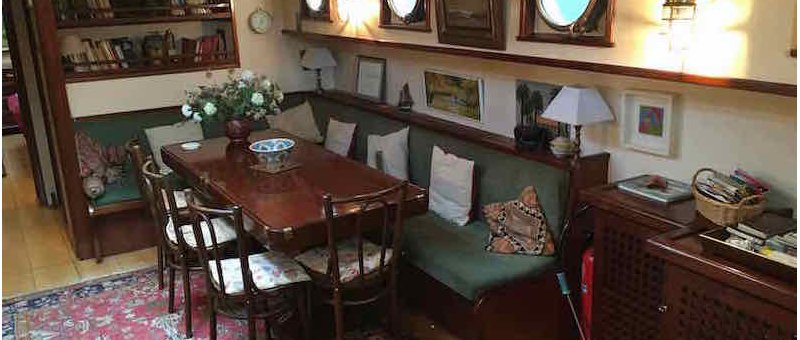 Magnifique bateau d'habitation et de collection à vendre Paris