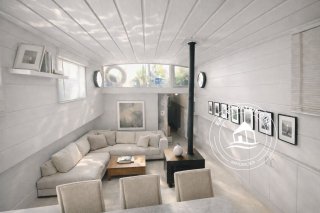 Péniche à vendre Paris 6 – 110 m² bien Agencés et Terrasses