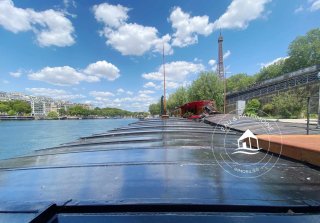 Péniche à vendre Paris 15 – Vue Tour Eiffel et Rénovée